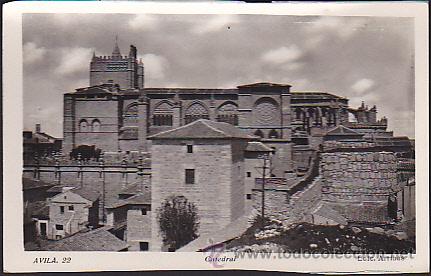 Postales: POSTAL AVILA CATEDRAL - Foto 1