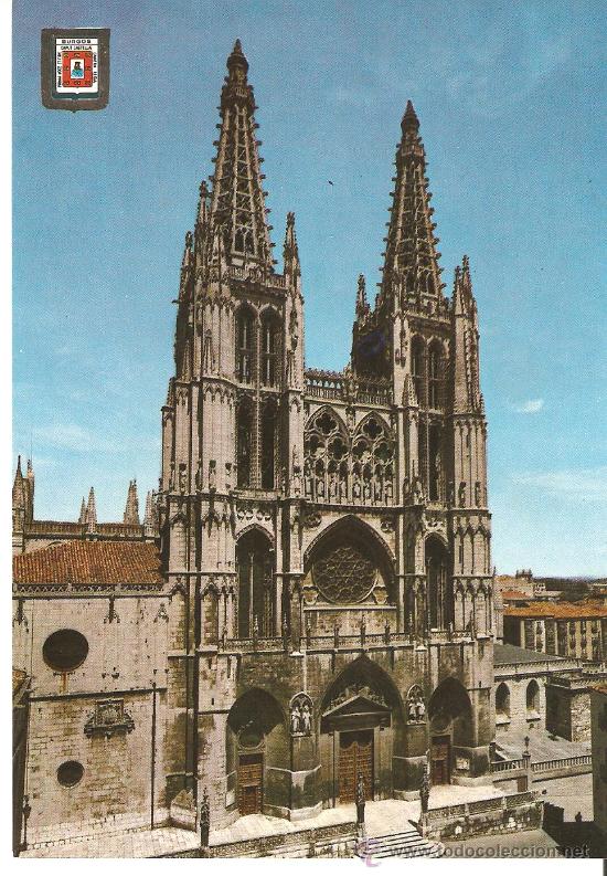 Postales: POSTAL DE BURGOS, CATEDRAL - Foto 1