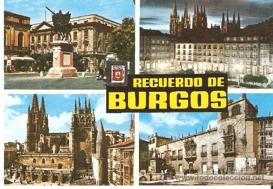 Postales: POSTAL DE BURGOS - Foto 1
