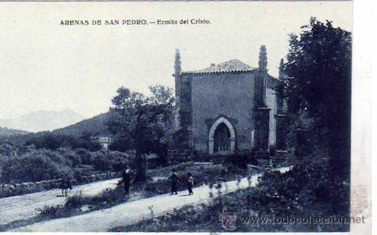Postales: Avila. Arenas de San Pedro. Ermita del Cristo. Foto Yllera. Sin circular.