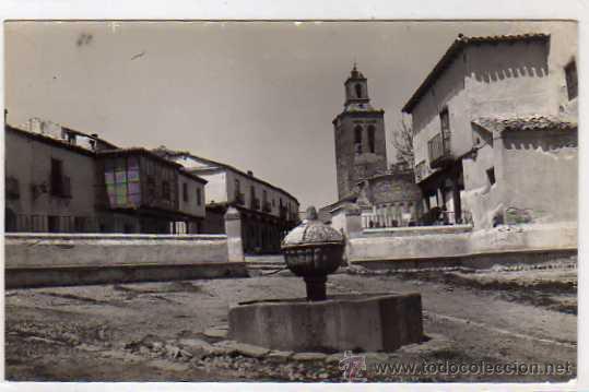 Postales: Avila. Arevalo n&ordm; 27. Fuente de los Cuatro Ca&ntilde;o. Prueba fotogr&aacute;fica. Sin reverso.