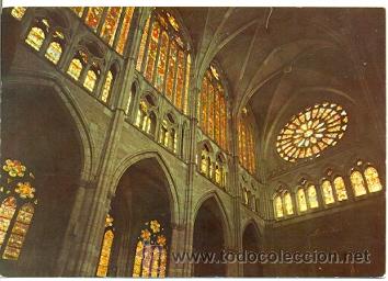 Postales: 7-esp1424. Postal Le&oacute;n. Catedral - Foto 1