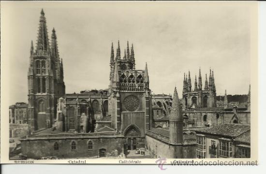 Postales: BURGOS CATEDRAL SIN CIRCULAR - Foto 1