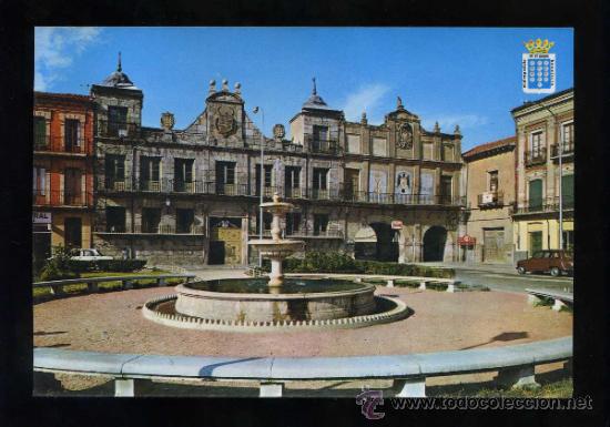 Postales: Medina del Campo. *Fuente y Ayuntamiento* Ed. Excl. Poli n&ordm; 13. Circulada
