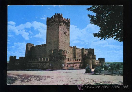 Postales: Medina del Campo. *Castillo de la Mota* Ed. Paris n&ordm; 136. Circulada 1967.