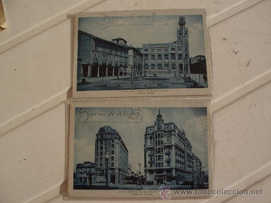 Postales: 890.  LEON. LOTE 2 POSTALES N&ordm; 47 Y 52. USADAS CON SELLO Y MATASELLOS