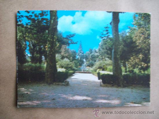 Postales: VILLAFRANCA DEL BIERZO, JARDINES DEL PARQUE MUNICIPAL N&deg; 2003