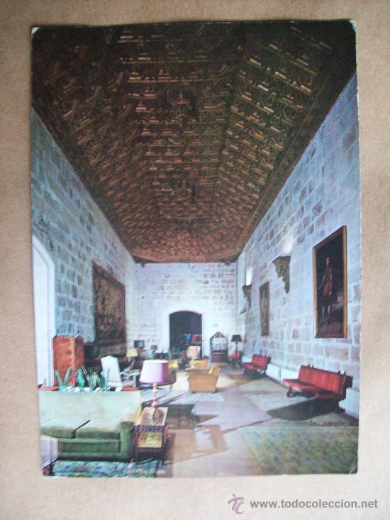 Postales: LEON, HOSTAL DE SAN MARCOS. SALON TELEVISION. N&deg; 35 - 1973
