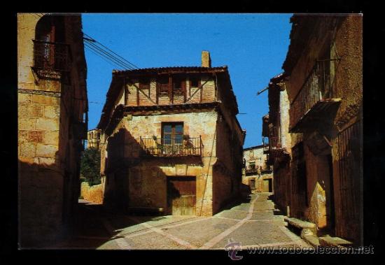 Postales: Pedraza de la Sierra. *Calle Real* Ed. Sicilia. Nueva.