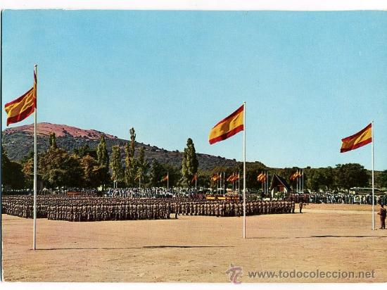 Postales: postal 1962 -nueva - segovia valsain / militar universidad bandera - patrimonio garrabella 3305