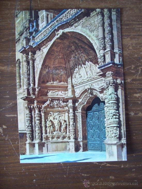 Postales: Astorga. Portada de la catedral. - Foto 1