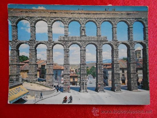 Postales: posta de segovia circulada a&ntilde;o 64 - Foto 1