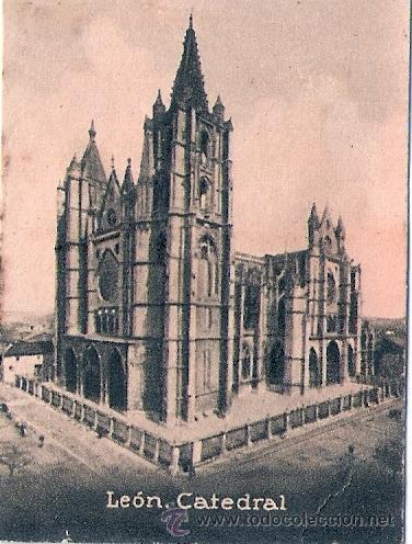 Postales: POSTAL ORIGINAL DECADA DE LOS 30. LEON. N&ordm; 373. VER TAMA&Ntilde;O Y EXPLICACION.
