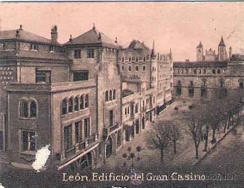 Postales: POSTAL ORIGINAL DECADA DE LOS 30. LEON. N&ordm; 375. VER TAMA&Ntilde;O Y EXPLICACION.