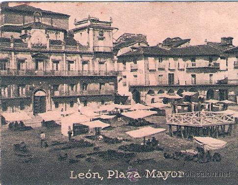 Postales: POSTAL ORIGINAL DECADA DE LOS 30. LEON. N&ordm; 378. VER TAMA&Ntilde;O Y EXPLICACION.