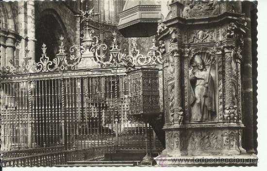 Postales: AVILA CATEDRAL ALTAR LATERAL SIN ESCRIBIR