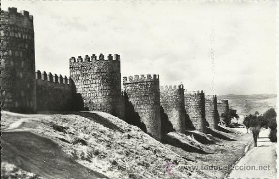 Postales: AVILA MURALLAS SIN ESCRIBIR