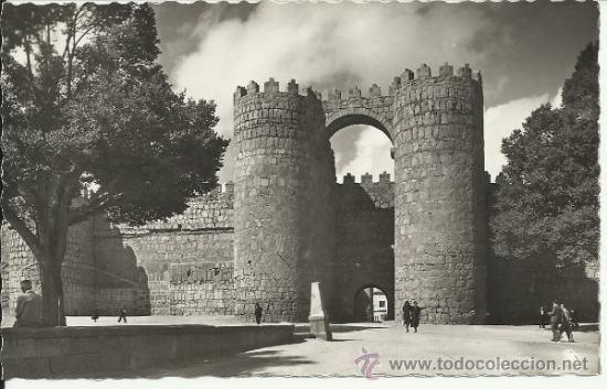 Postales: AVILA PUERTA DE SAN VICENTE SIN ESCRIBIR