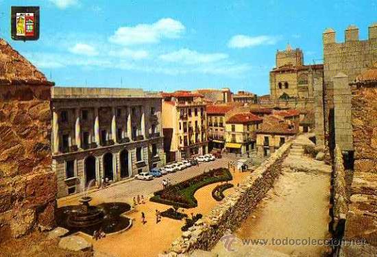 Postales: La catedral. Avila . Escrita. - Foto 1