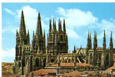 Postales: BURGOS***LA CATEDRAL - Foto 1