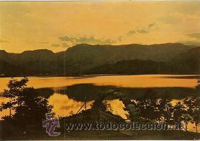 Postales: Postal Lago de Sanabria. Puesta de Sol. N&ordm; 364