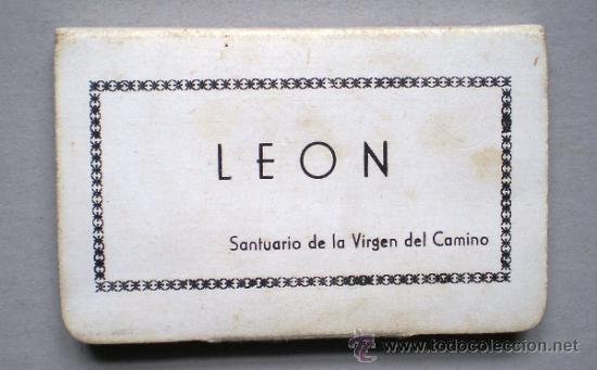 Postales: LIBRITO DE POSTALES DEL SANTUARIO DE LA VIRGEN DEL CAMINO (LEON).