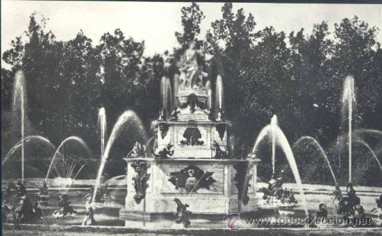 Postales: LA GRANJA (SEGOVIA).- FUENTE DE LAS RANAS