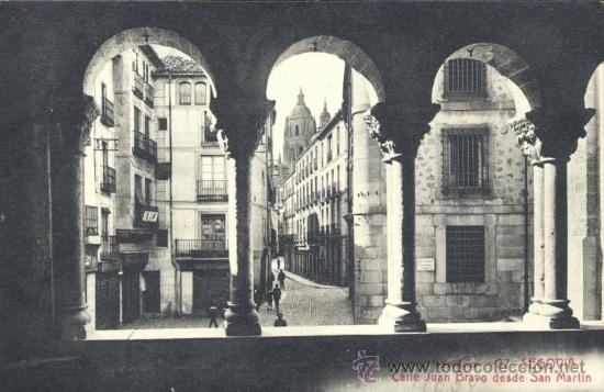 Postales: SEGOVIA.- CALLE JUAN BRAVO DESDE SAN MARTIN