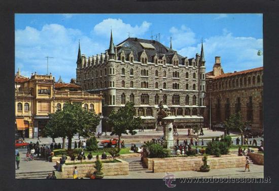 Postales: Le&oacute;n. *Edificio de la Caja...*  Ed. A. G. Cobas n&ordm; 69. Nueva. - Foto 1