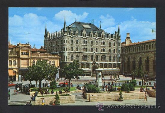 Postales: Le&oacute;n. *Edificio de la Caja...*  Ed. A. G. Cobas n&ordm; 69. Nueva. - Foto 1