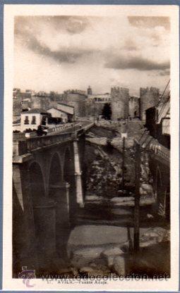 Postcards: TARJETA POSTAL AVILA, PUENTE ADAJA