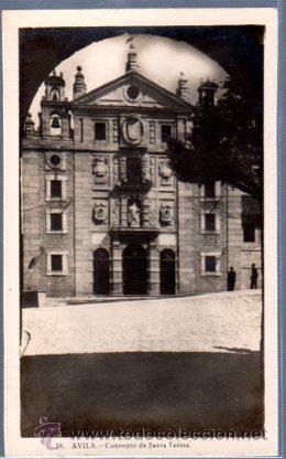 Postcards: TARJETA POSTAL AVILA, CONVENTO DE SANTA TERESA