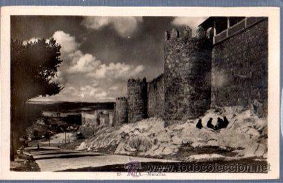 Postcards: TARJETA POSTAL AVILA, MURALLAS