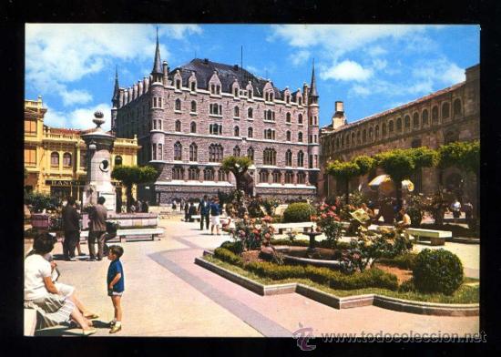 Postales: Le&oacute;n. *Edificio de la Caja...*  Ed. G. Garrabella - SRC n&ordm; 18. Nueva. - Foto 1