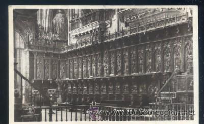 Postales: POSTAL DE LEON - CORO DE LA CATEDRAL N&ordm; 1616  P-CASTLE-350