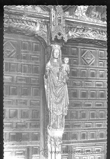 Postales: POSTAL DE LEON - CATEDRAL. NTRA. SRA. DEL DADO PIEDRA POLICROMADA  P-CASTLE-357