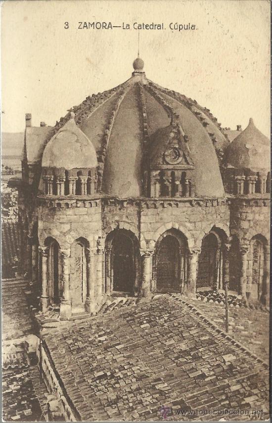 Postales: ZAMORA CATEDRAL CUPULA ESCRITA - Foto 1