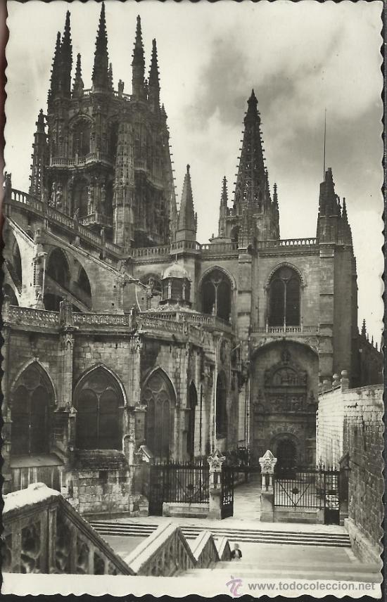 Postales: BURGOS CATEDRAL ESCRITA - Foto 1