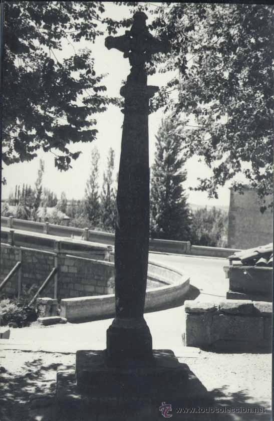 Postales: SALAS DE LOS INFANTES (BURGOS).- CRUCERO DE LA IGLESIA DE SANTA CECILIA