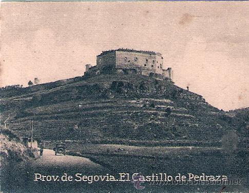 Cartoline: POSTAL ORIGINAL DECADA DE LOS 30. PEDRAZA. N&ordm; 579. EL CASTILLO. VER TAMA&Ntilde;O Y EXPLICACION