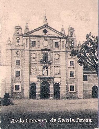 Cartoline: POSTAL ORIGINAL DECADA DE LOS 30. AVILA. N&ordm; 538. CONVENTO DE SANTA TERESA. VER TAMA&Ntilde;O Y EXPLICACION