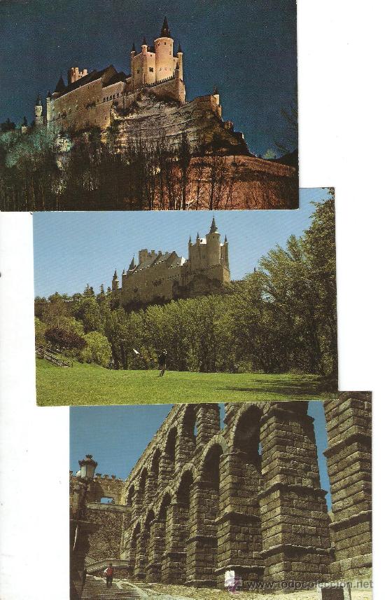 Postales: SEIS POSTALES DE SEGOVIA, SIN CIRCULAR - Foto 1