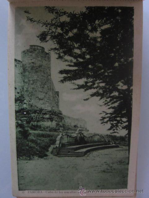 Postales: POSTAL ANTIGUA DE LAS MURALLAS DE ZAMORA Y SILL&Oacute;N DE LA REINA