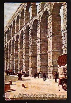 Postales: 2 postales Segovia.- propaganda de turismo