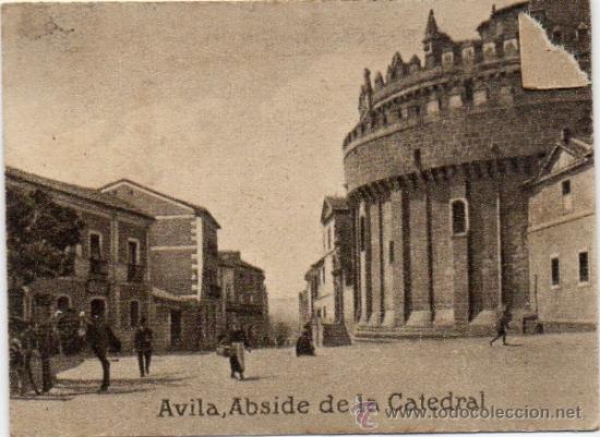 Cartoline: TARJETA POSTAL ORIGINAL DECADA DE LOS 30. PROV. AVILA N&ordm; 527. VER TAMA&Ntilde;O Y EXPLICACION.