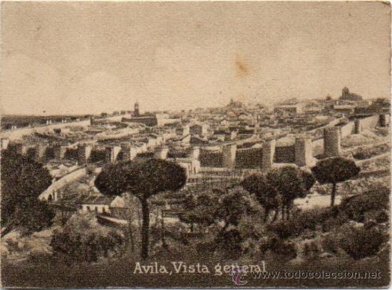 Cartoline: TARJETA POSTAL ORIGINAL DECADA DE LOS 30. PROV. AVILA N&ordm; 524. VER TAMA&Ntilde;O Y EXPLICACION.