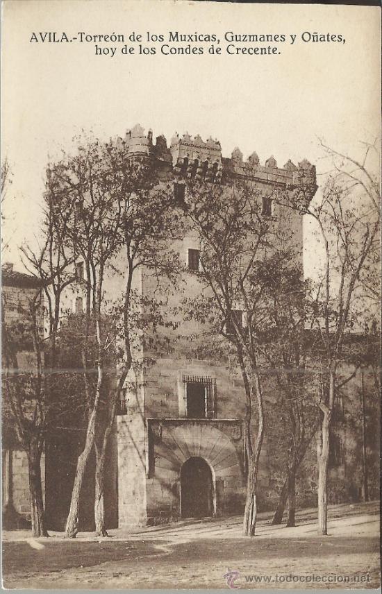 Postales: AVILA TORREON DE LOS MUXICAS  SIN ESCRIBIR