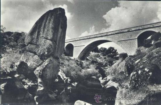 Postales: BA&Ntilde;OS DE RETORTILLO (SALAMANCA).- PUENTE A VILLAVIEJA