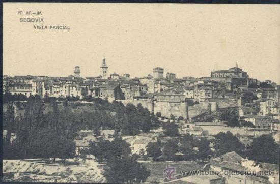 Postales: SEGOVIA.- VISTA PARCIAL.