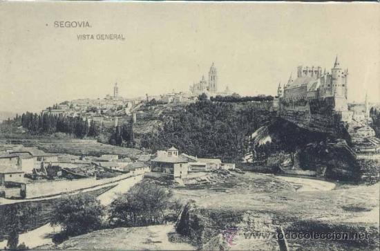 Postales: SEGOVIA.- VISTA GENERAL.